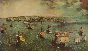 Pieter Bruegel da 031 Kriegsschiff Seeschlacht Ölgemälde